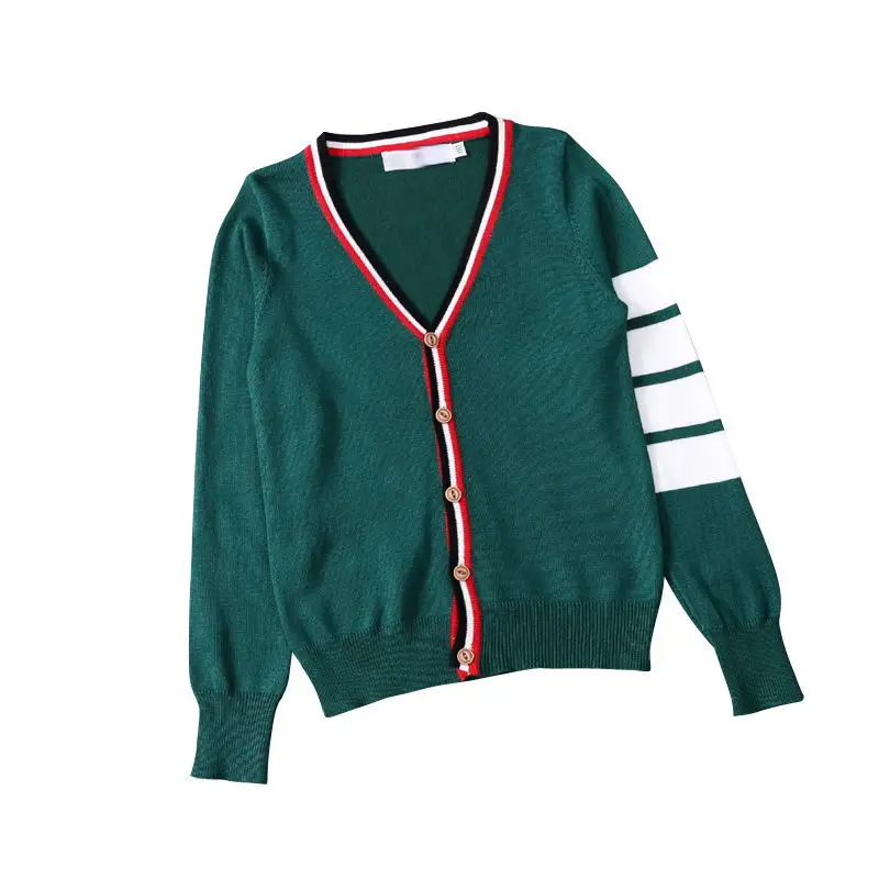 2018 кардиганы для мальчиков Детская рубашка детские с v-образным вырезом и