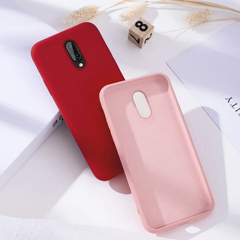 Чехол для oneplus 7 силиконовый чехол для задней панели MOFi oneplus 7 pro global черный синий красный чехол для телефона 1+ 7 противоударный чехол