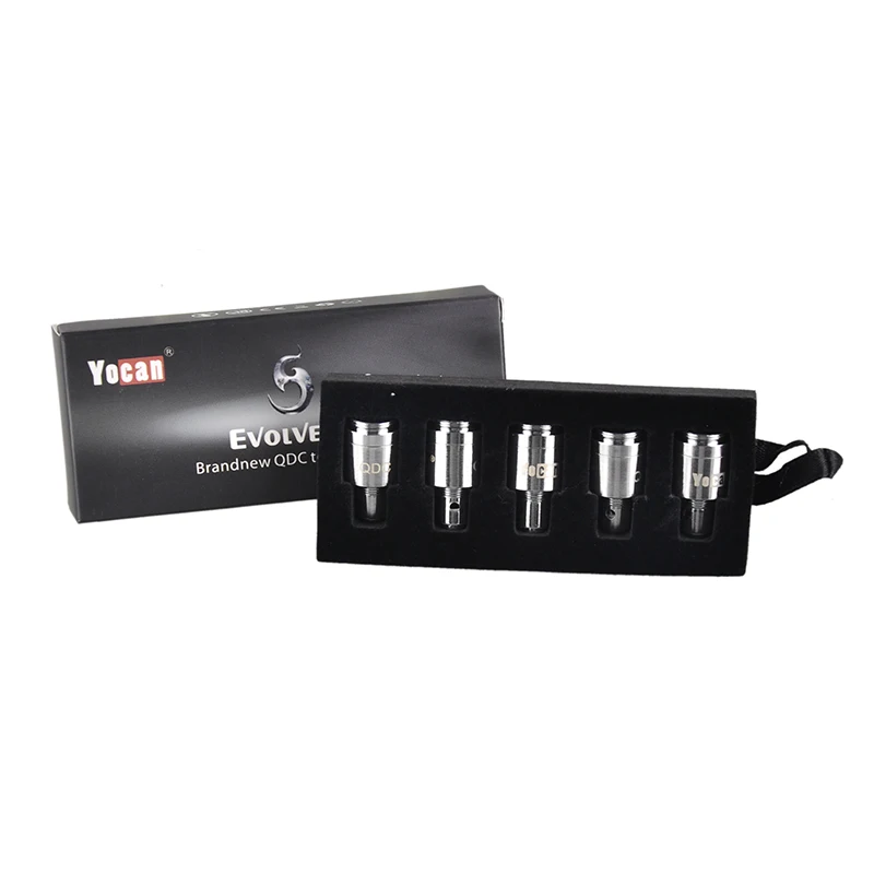 5 шт./партия YOCAN Evolve Atomizer Coil Ceramics coil vs Quatz сменная деталь двойная катушка для Vaporizer |