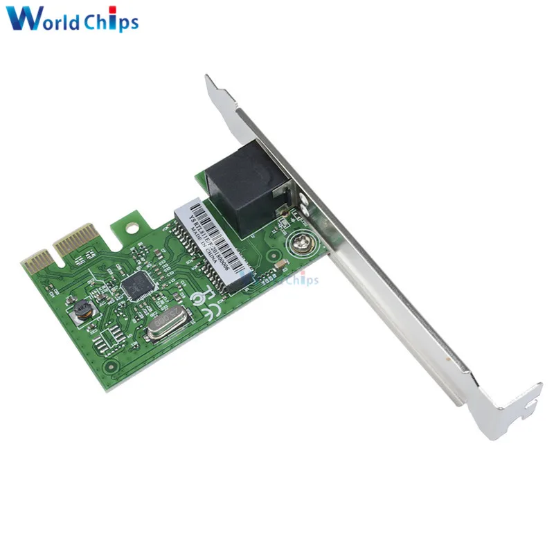 Сетевая карта 1000 Мбит/с Gigabit Ethernet PCI Express PCI-E 10/100/1000 м стандартный адаптер RJ45 LAN
