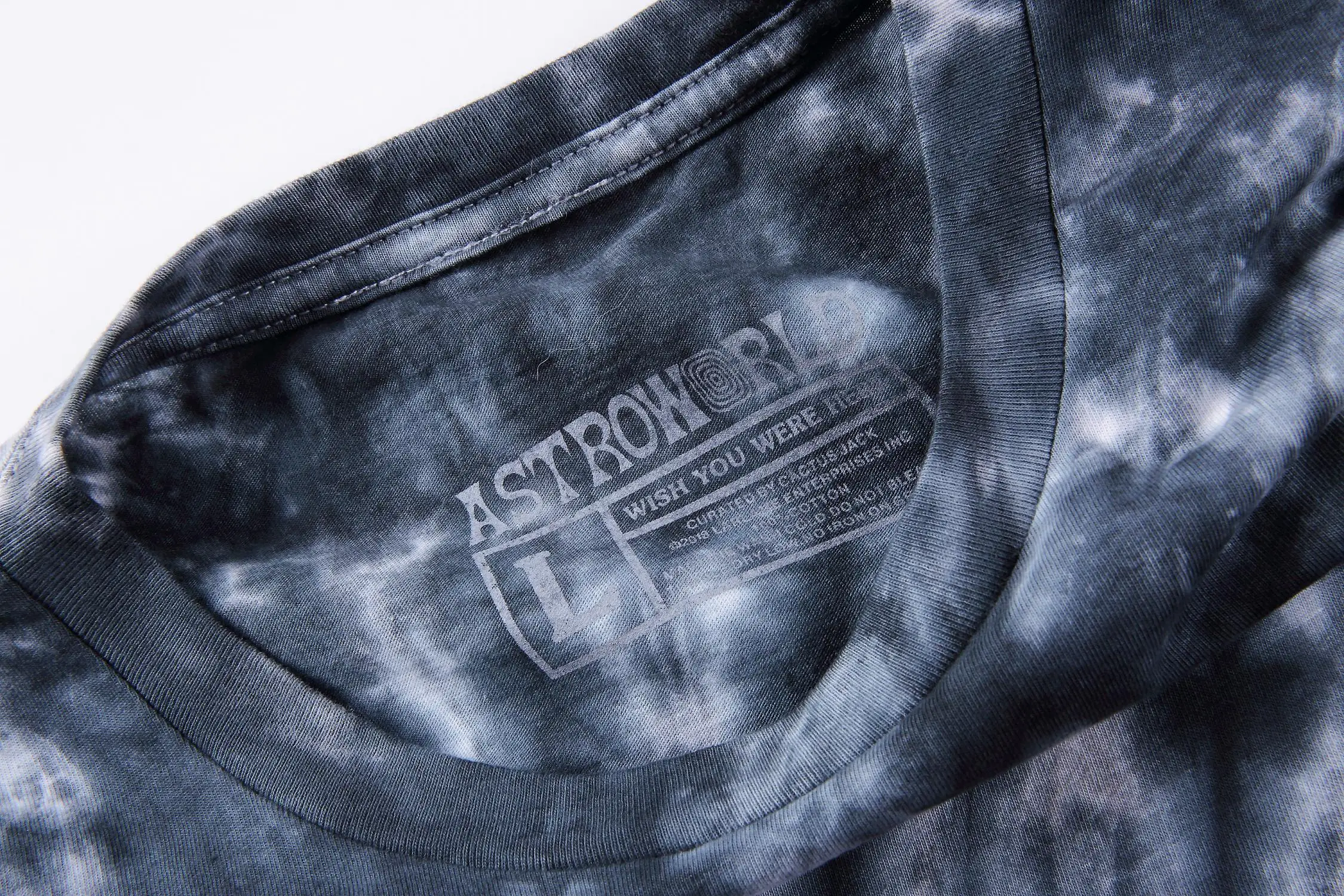 19SS Трэвиса Скотта астромира футболка 1:1 высокое качество инопланетянин Tie Dye футболка уличного рынка хип-хоп Astroworld футболка