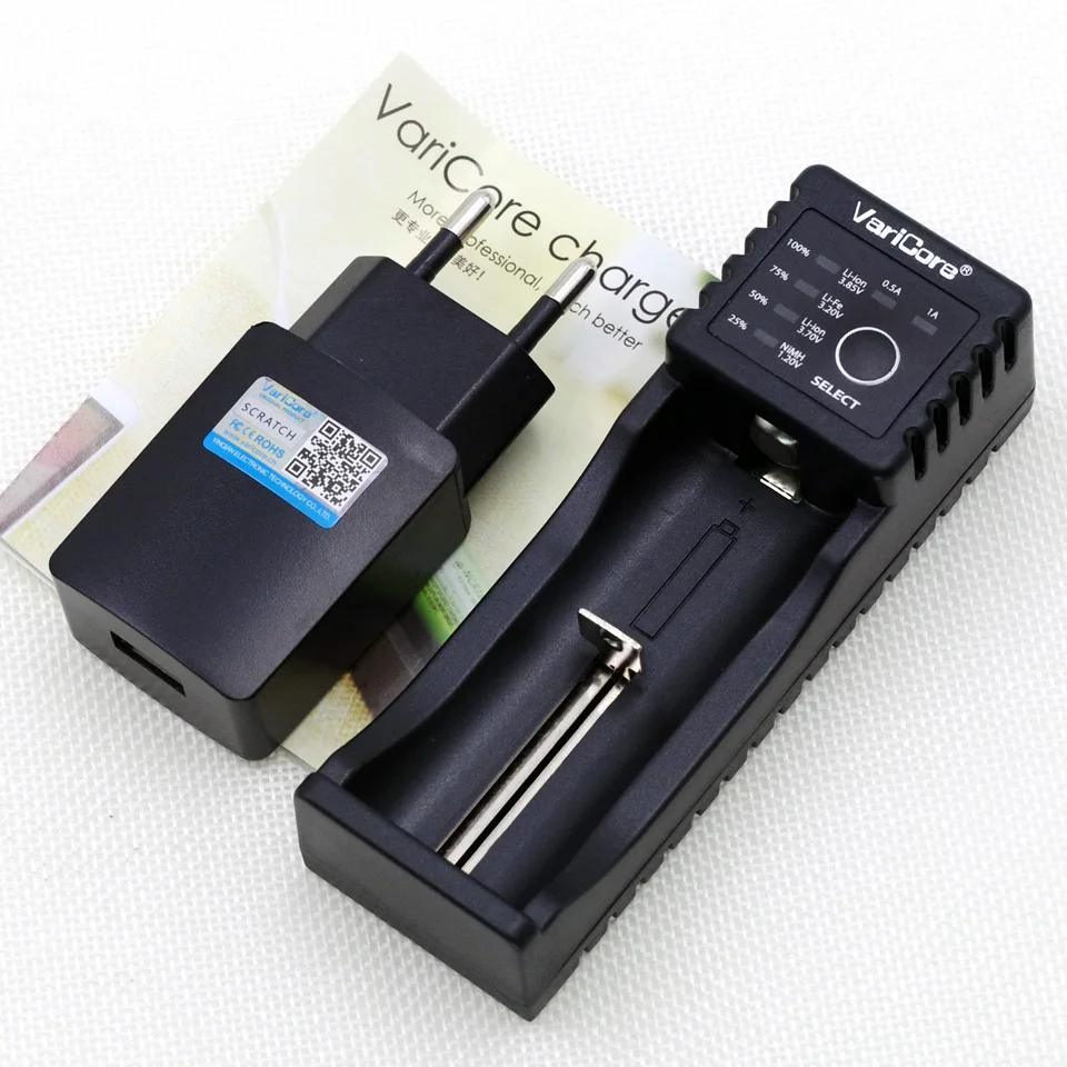 Новинка 2018 зарядное устройство VariCore V20i V10 U4 18650 26650 18350 16340 18500 25500 17500 NiMH 1 2 В AA AAA 5