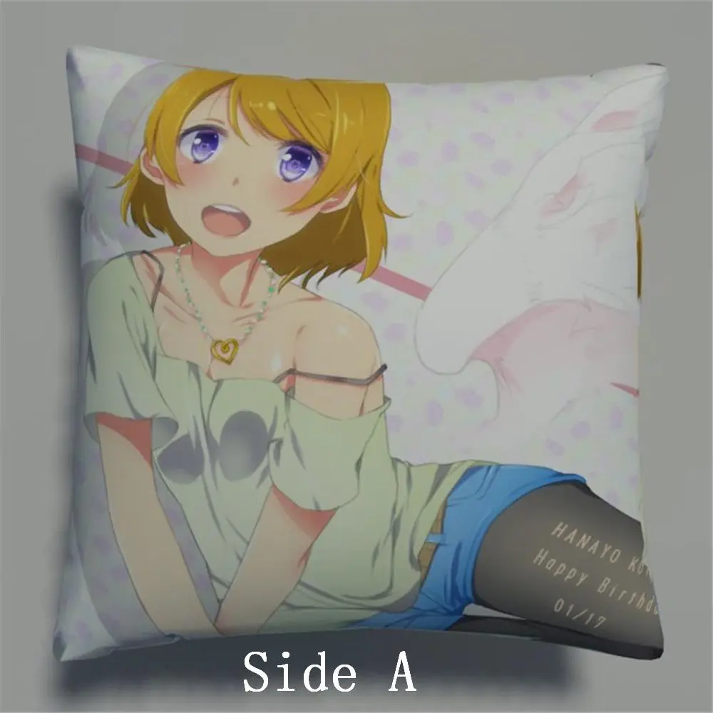 Новинка двухсторонняя подушка с аниме Love Live Koizumi Hanayo обнимающая Подушка