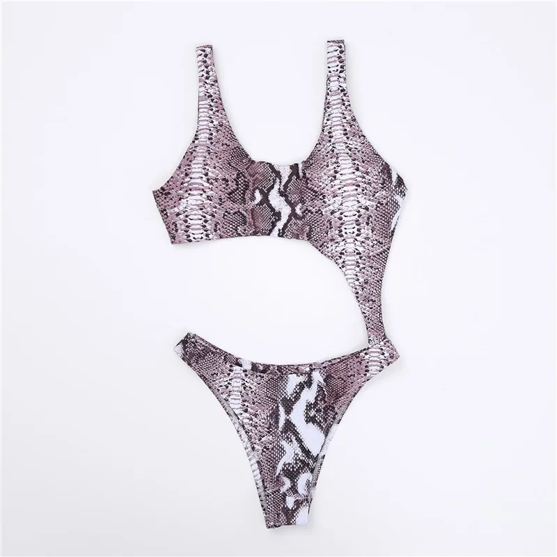 New Swimming Suit For Women Flower Swimwear Bikini Bathingsuit Triangle Print Swimsuit One Piece Beach | Спорт и развлечения