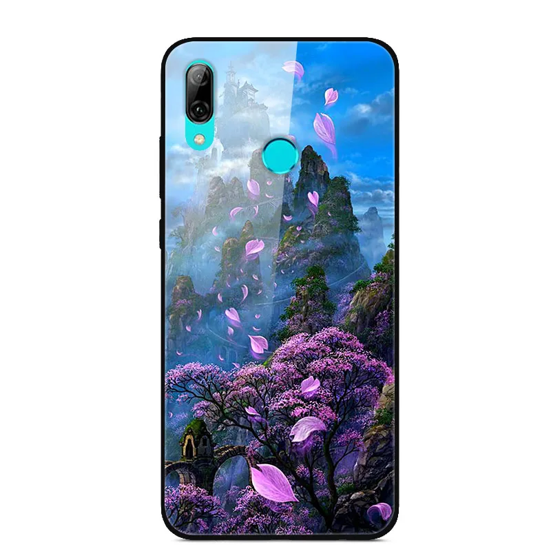 39 Для huawei P Smart Z чехол из закаленного стекла жесткий чехол для телефона для huawei Y9 Prime чехол s PSmart Z PSmartZ чехол задняя крышка 6,59'' - Цвет: 39