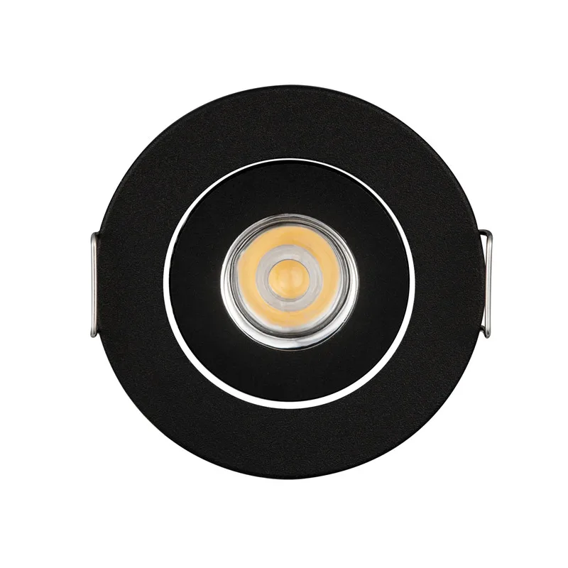 

Hot Sale LED Recessed Downlight 3W Round Not Dimmable 110V 220V LED Mini Ceiling Indoor LED Spot Lighting For Kitchen Bathroom