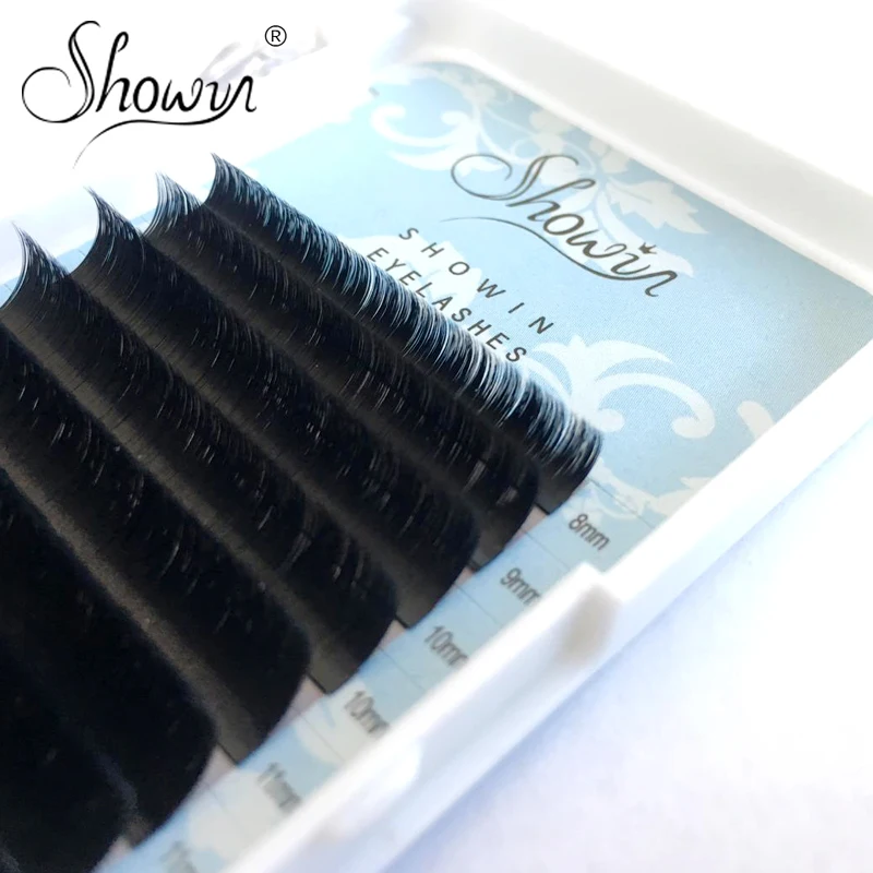 Easy Self-Making Fans Natural False Eyelashes Individual Mink Eyelash Extensions Volume Korea Lashes Siberian Top | Красота и