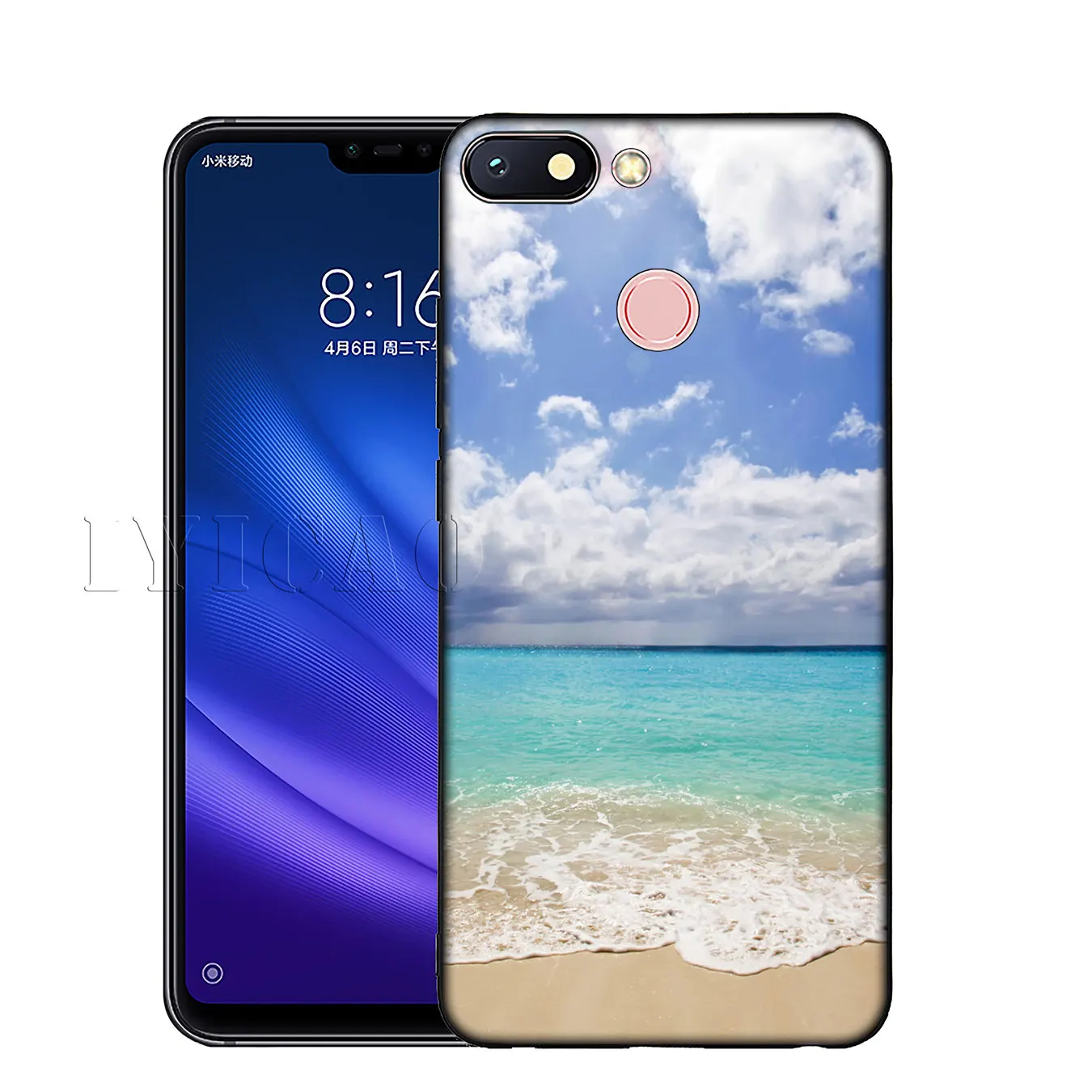 IYICAO Морской спрей Мягкий силиконовый чехол для телефона Xiaomi Mi 10 9 9T CC9 CC9E 8 SE A3 Pro A1 A2