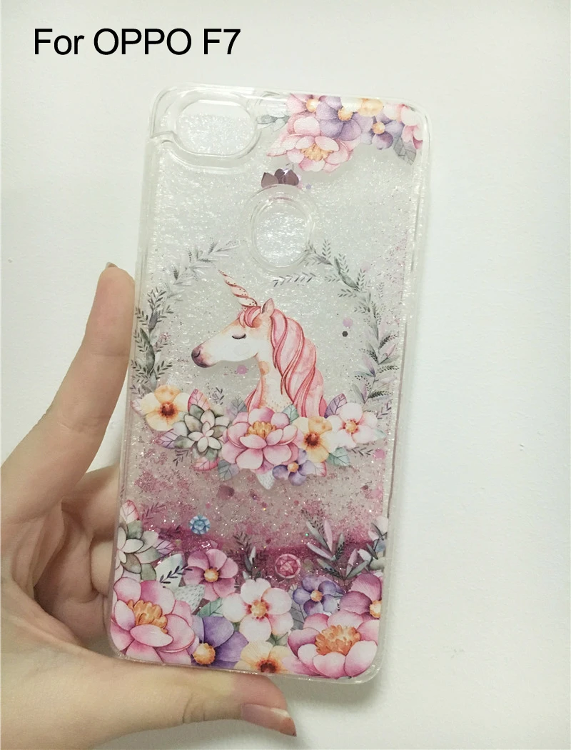 Милый чехол с единорогом и фламинго для OPPO F1S F3 F5 F7 F9 F11 Pro R9S R11S Plus R17 RX17 Pro Reno 10x zoom Realme 3 Pro