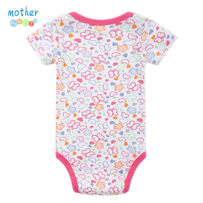 Новинка 2016 года модное летнее боди с короткими рукавами и принтом бабочки для