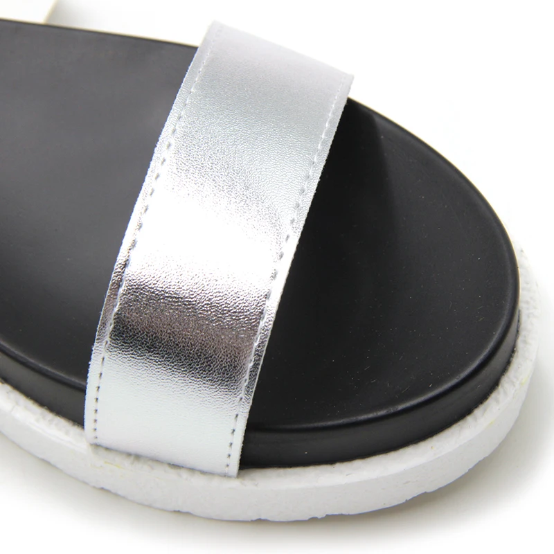 Женские сандалии-гладиаторы с открытым носком на танкетке Новинка лета 2018 | Обувь