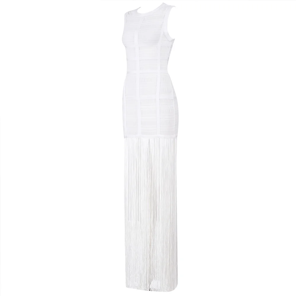 Олень леди 2019 новое летнее женское Бандажное Платье Vestidos сексуальное Макси