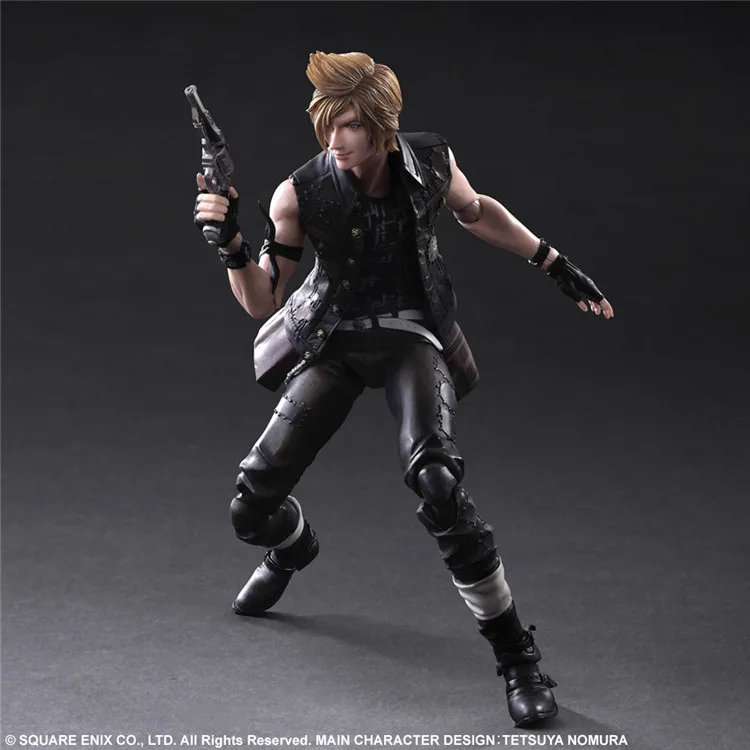 28 см Prompto play фигурка ПВХ игрушки коллекция аниме фигурки из мультика коллекционная