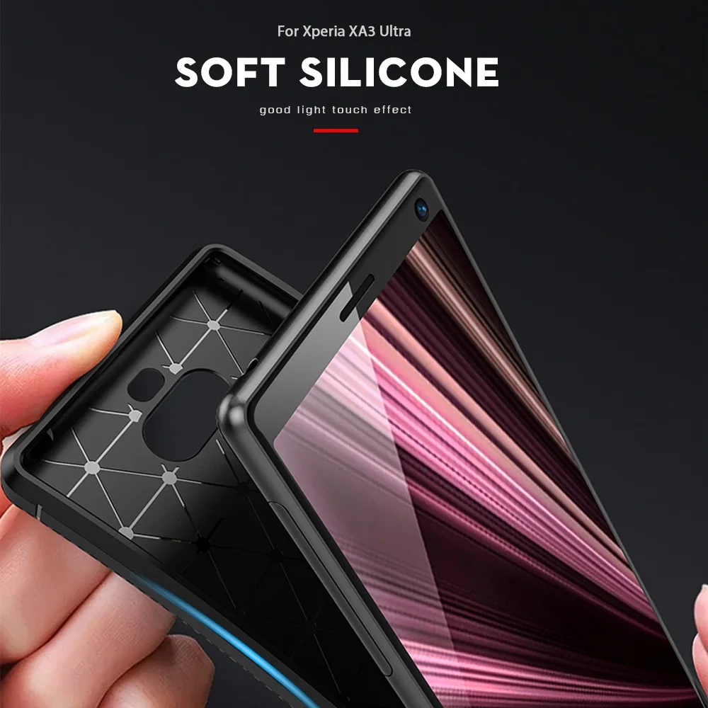 Чехол для телефона Sony XA3 ультра силиконовый мягкий чехол из ТПУ Xperia XZ2 премиу XZ