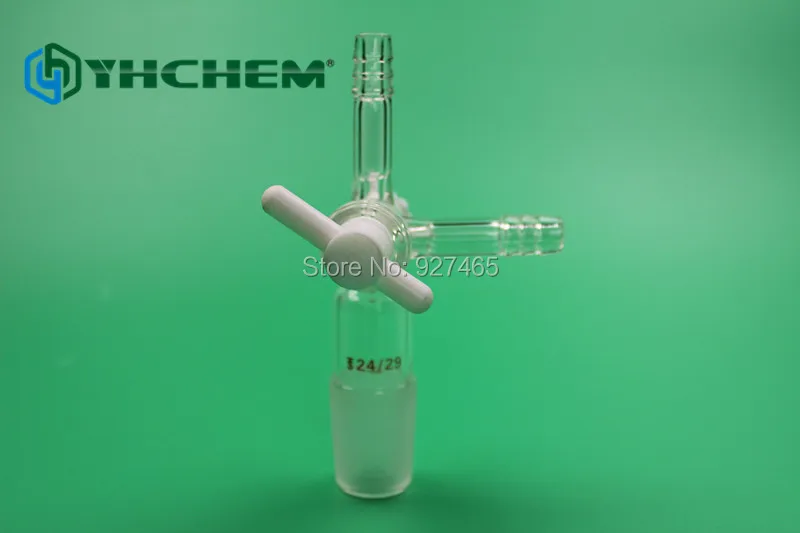 Лабораторный стеклянный адаптер 24/29 Т-образный тефлоновый ПТФЭ | Канцтовары для