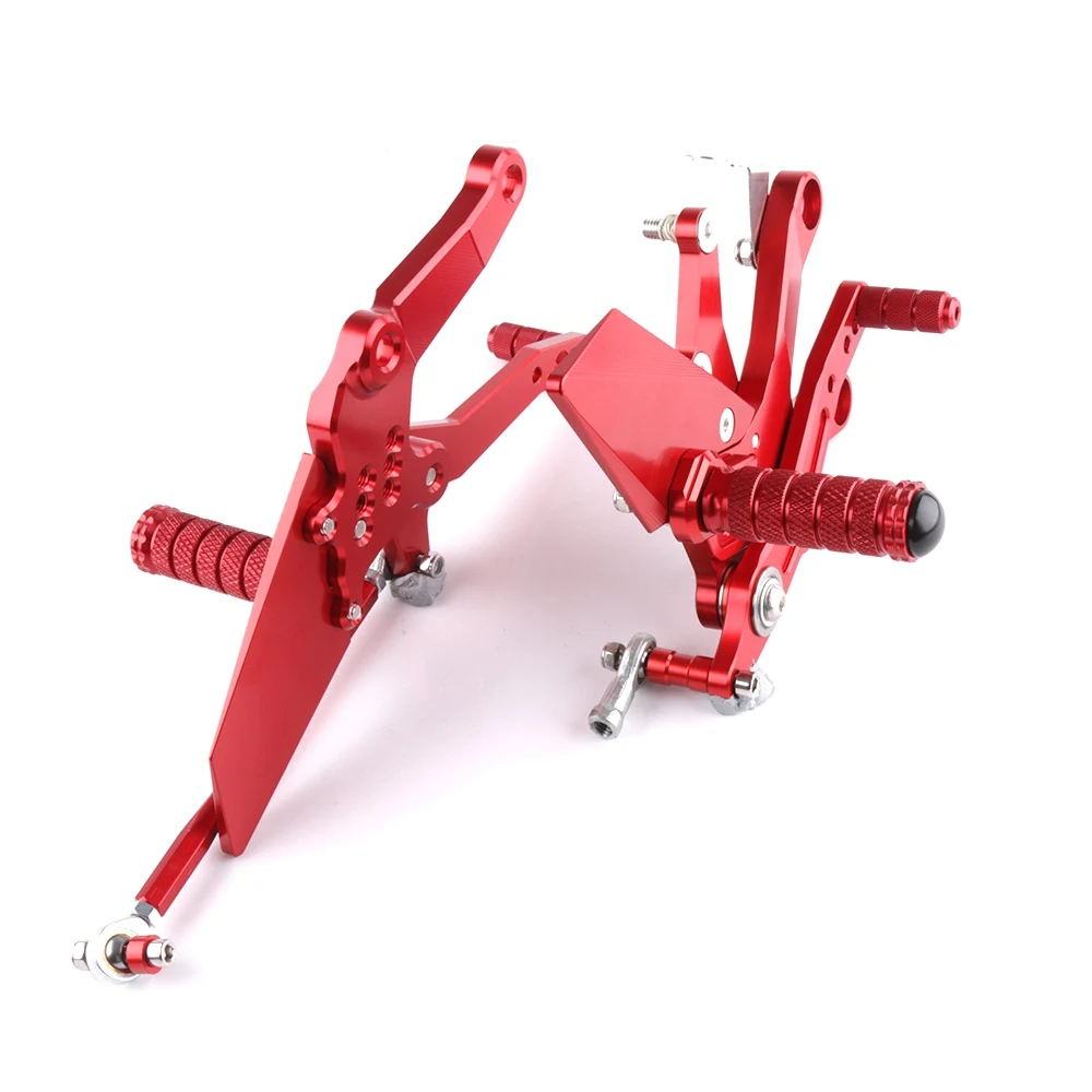 SMOK аксессуары для мотоциклов CNC алюминиевый сплав задний Набор Rearset подставка ног