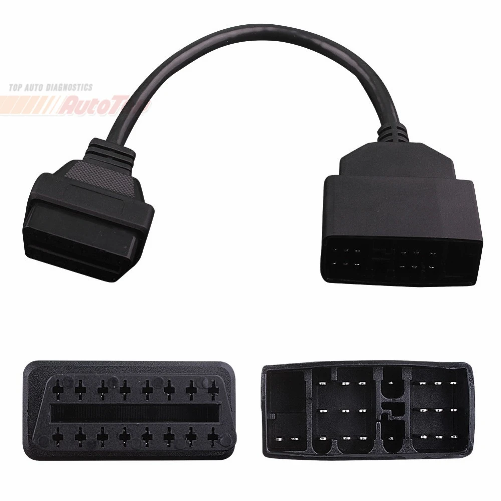 Для ТОЙОТА-диагностика кабеля 22pin OBD диагностический разъем для OBD2 16Pin кабель Разъем для Toyota 22 Pin авто аксессуары