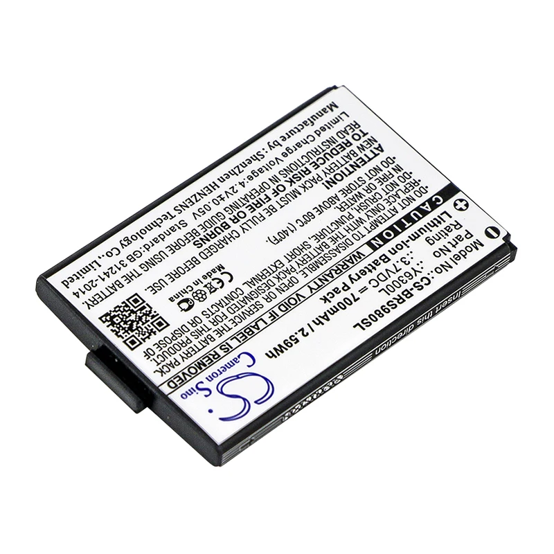 Аккумулятор Cameron Sino 700 мАч для BLINC G2 ONEAL RF710 RF 730 RS 980 RT 712 TORC V200 VCAN Y6300L|Аккумуляторы