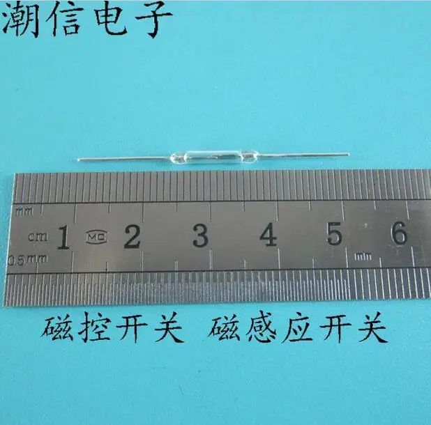 10pcs/lot Y213 dry reed pipe magnetic control switch 2*14 mm normally open induction | Электроника