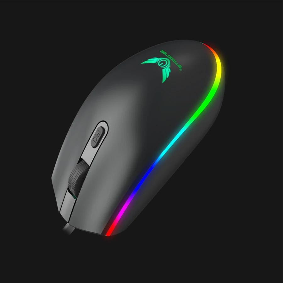 ZERODATE RGB Pro игровая мышь 4 кнопки оптическая RGB USB Проводная компьютерная мышь геймерские мыши игровая мышь для ПК ноутбука