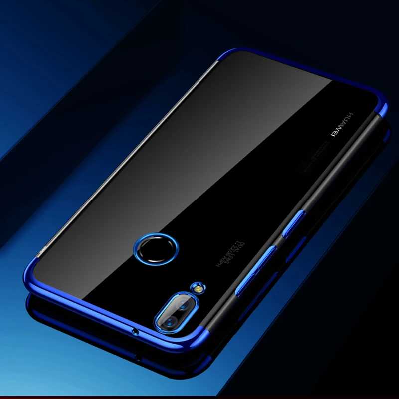 Чехол MUCHI для Huawei Honor 10 Lite Роскошный прозрачный мягкий чехол накладка с лазерным
