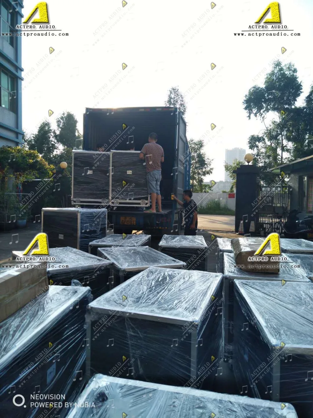 Q1 двойной 10-дюймовый двухсторонний двойной 15 дюймов двойной 18 дюймов мини-динамик для линейного массива