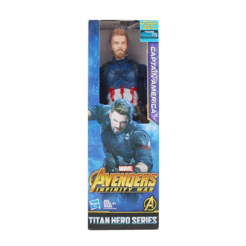 30 Hasbro Marvel Мстители 4 эндшпиль 30 см супер куклы-герои Халк Железный человек Капитан Америка Тор Росомаха фигурка игрушки Детский подарок - Цвет: 30