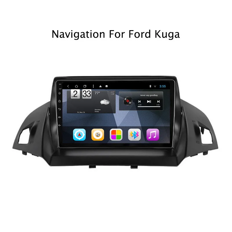 Navitopia четырехядерный Android 8 1 Автомобильный gps навигация для Ford Kuga 2013 2015 Радио