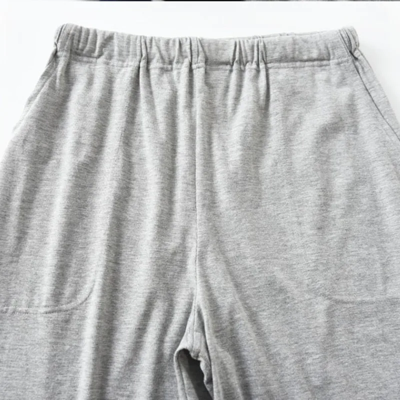 Men's Pajamas Summer Stripes Yjamas Short sleeve Cotton Shorts Mens Pajama set