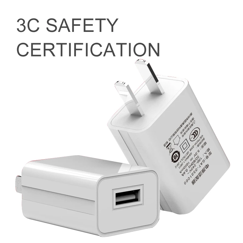 

For xiaomi redmi 5V1A Universal Phone Chargers For iphone Samsung Huawei Tablet Universal USB Mobile Phone Travel Charger