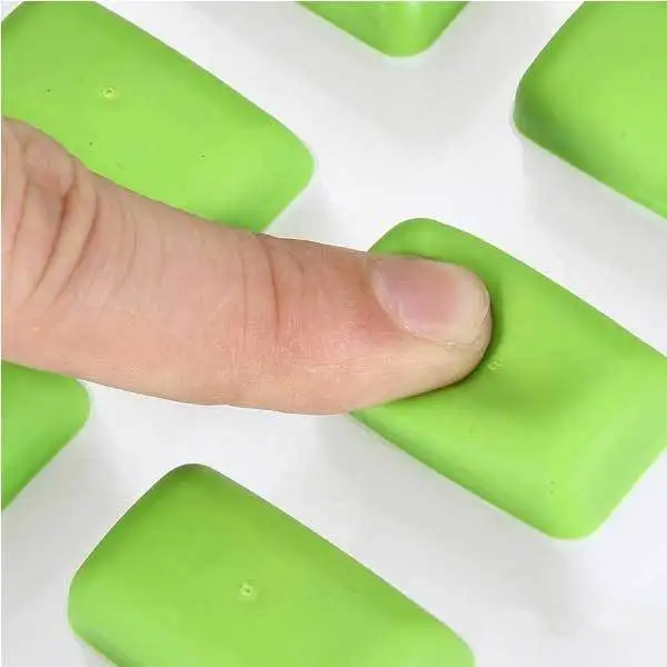 Bandela Rectangle Silicone Ice Cube Tray Jelly Chocolate Pudding Mold | Дом и сад
