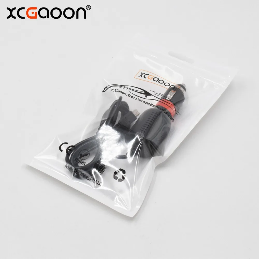 XCGaoon изогнутое мини USB 5V 1.5A автомобильное зарядное устройство для GPS