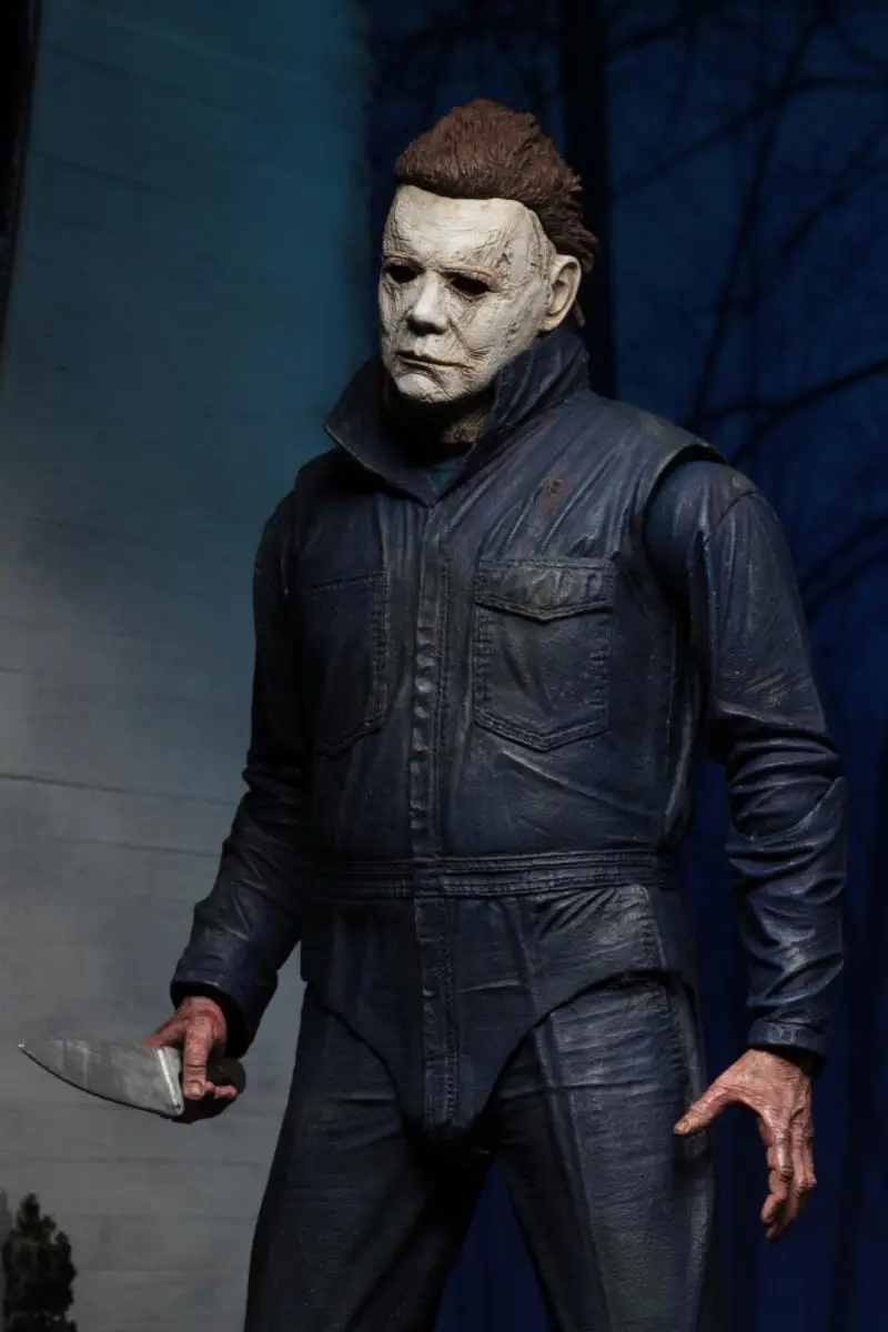 В коробке Хэллоуин ULTIMATE Майкл Майерс фигурку игрушки куклы Brinquedos Figurals Коллекция