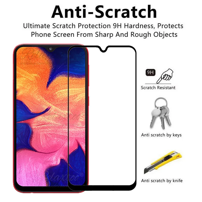 Для samsung Galaxy A70 A50 A40 A30 A10 закаленное стекло для samsung A 70 50 40 10 A705F A505F A105F защитное переднее стекло