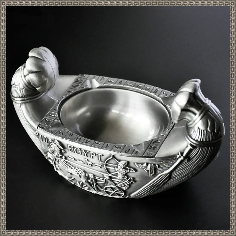 Египетская декоративная металлическая пепельница принадлежности для поделок