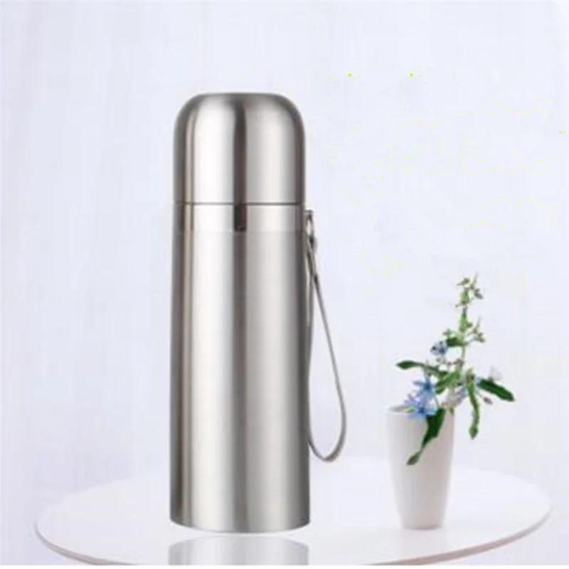 Термос чайный горшок из нержавеющей стали Изолированная чашка с горячей водой