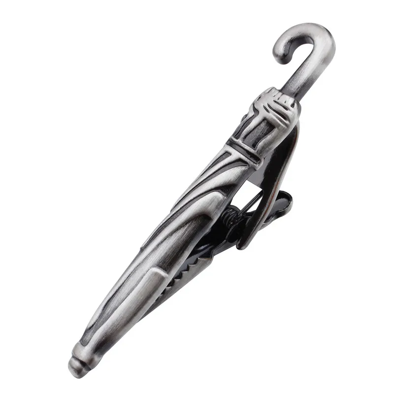 Модный Зонт зажим для галстука обтягивающие галстуки с цепочками высокого