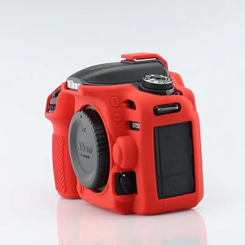 Высокое качество DSLR Камера видео сумка мягкой силиконовой резины Защитный чехол для Nikon D750 D5500 D5600 D7200 D5300 D3400 D7500 Z7 Z6