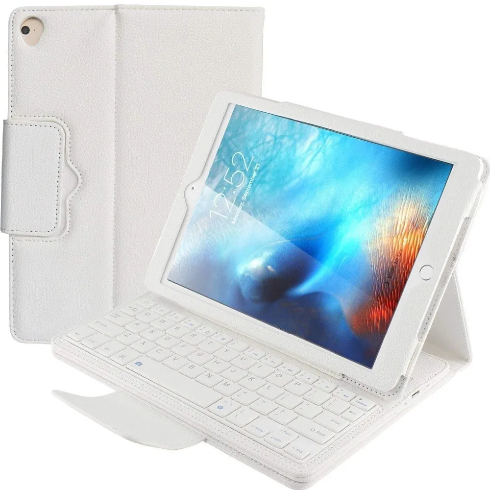 Чехол-клавиатура из искусственной кожи для Apple iPad Air съемный чехол-клавиатура