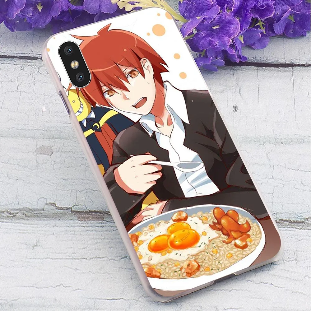 Пластиковый чехол для телефона для iPhone 7 Koro sensei чехол для iPhone 8 Plus чехол s X 7 Plus 6 6S 5S 5 Xs Max SE