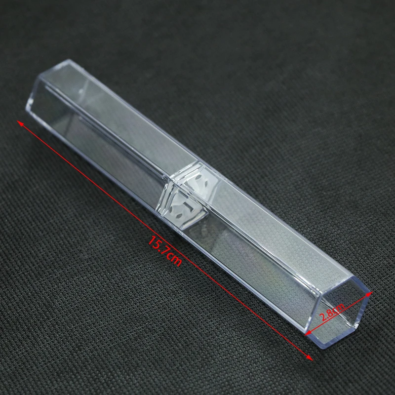 

Plastic Creative Transparent Stationery Box for Storing Pencils or Pens Storage Box Stationery Organizer School Office Supplies
