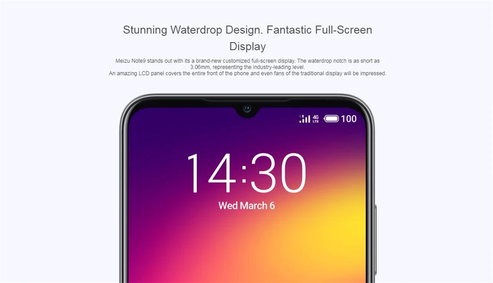 Глобальная версия Meizu Note 9, 4 Гб ОЗУ, 64 Гб ПЗУ, Смартфон Snapdragon 675, 6,2 дюйма, HD, полный экран, двойная настоящая камера