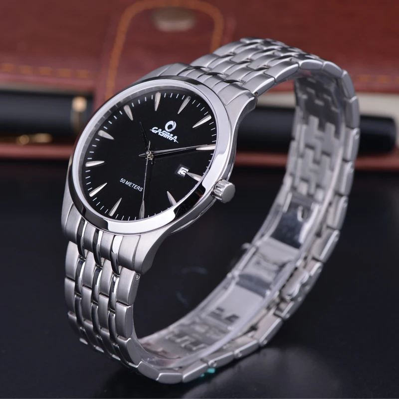 Часы CASIMA мужские/женские кварцевые роскошные брендовые водонепроницаемые