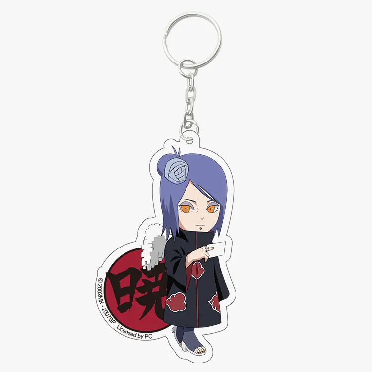 Аниме Наруто Акацуки Учиха Итачи косплей реквизит Pein Pain Sasori Konan Deidara Kisame дети взрослые ПВХ брелок Подвеска Игрушка Новинка