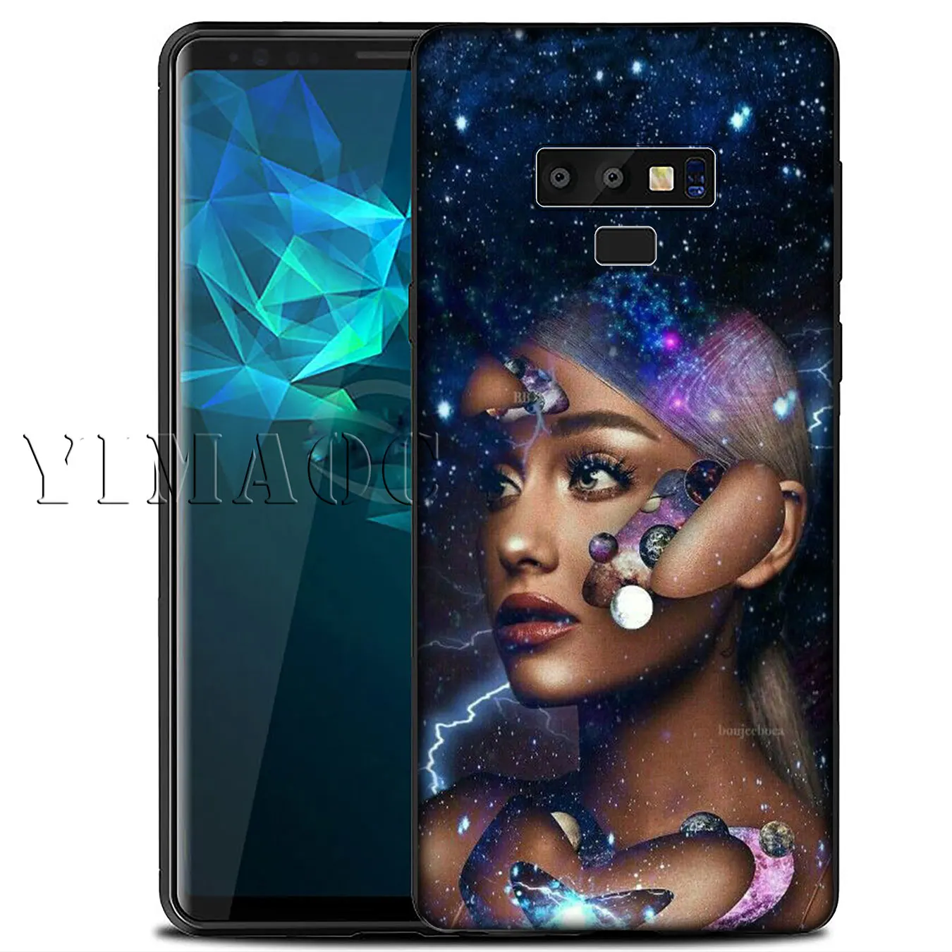 Мягкий силиконовый чехол YIMAOC ariana grande для Samsung Galaxy A6 Plus A9 A8 A7 2018 A3 A5 2016 2017 Note 9 8 |
