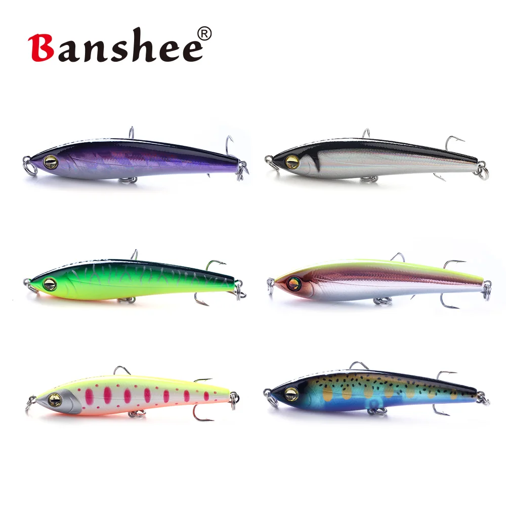 Banshee новый продукт погружной карандаш 75s жесткая приманка для рыбалки троллинг