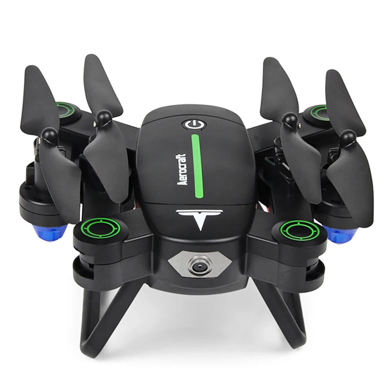 Селфи складной RC Дрон с HD камерой 0.3MP оригинальный F16W Квадрокоптер высота