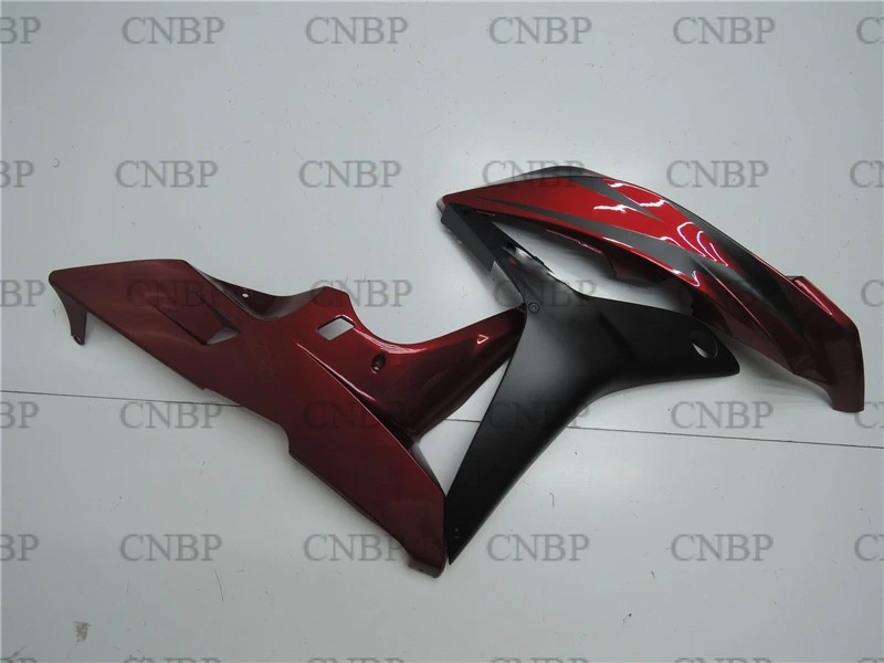 Пластиковые обтекатели для Honda CBR600RR 08 Abs обтекатель CBR600 RR 2007 2008 Черный Красный