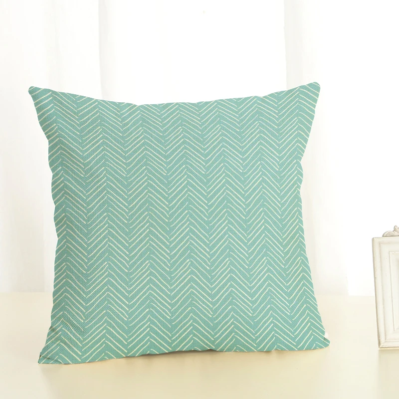 Новый домашний декор с полосками Чехлы белье Наволочка декоративная бросок