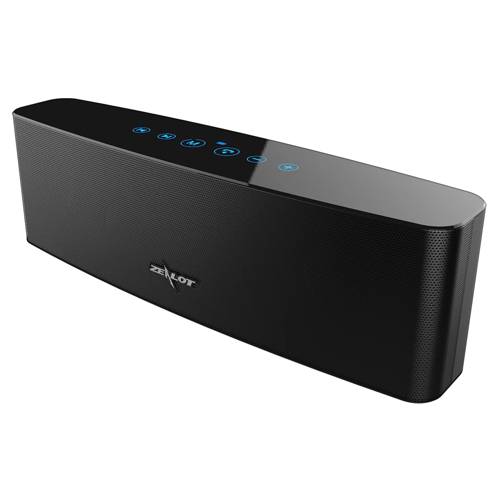Zealot S12 портативная беспроводная bluetooth колонка с 4 драйверами уличная сенсорным